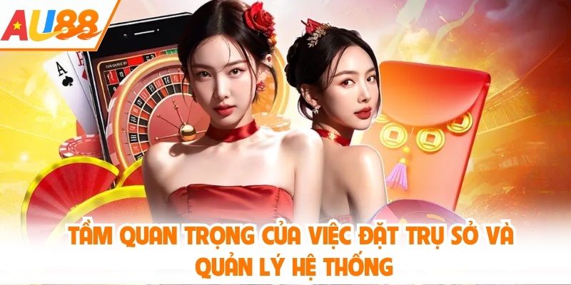 Tầm quan trọng của việc đặt trụ sở và quản lý hệ thống